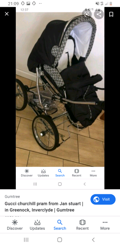 gucci pram for sale